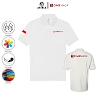 Arials Polo shirt BANK CIMB NIAGA Collar T-shirt
