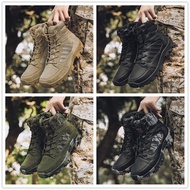 Ready Stock Original Combat Boots Men's Military Boots Mid-Top Tactical Boots Hiking Boots Hiking Shoes High-Top Hiking Shoes Delta Desert Boots Special Police Boots Waterproof Tactical Boots Outdoor Hiking Hiking Shoes Ultra @