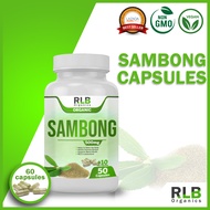 100% Organic Pure Natural Sambong Capsules (60 Capsules) - Sambong Capsules for Herbal Medicine, Ant