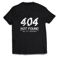 Men's T-shirt Software Engineer 404 NOT FOUND DEFEAT BUGS Adult Unisex Tops PakeKaos