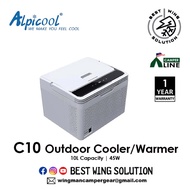Alpicool C10 Portable Fridge and Warmer (2 in 1)