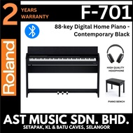 Roland F-701 88-key Digital Home Piano - Contemporary Black (F701 / F 701)