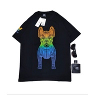 เสื้อยืด LIFEWORK LIFE WORK RAINBOW GRADIENT คอกลมสีดำเสื้อยืด Unisex