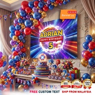 Banner Hari Jadi / Banner Birthday - Sonic the Hedgehog / Sonic / Shadow