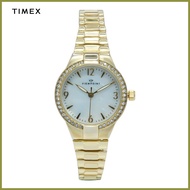 ♂ ◰ ❀ Timex Viewpoint Gold Plated Alloy Analog Watch For Women TCC3D85900 CLASSICS