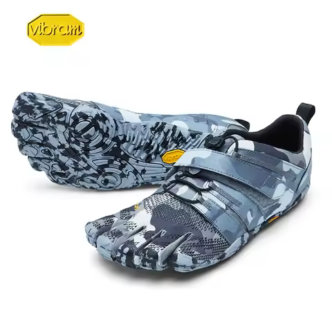 Vibram Fivefingers 2021V-Train 2.0 Shoes Fitness Squat Training Running Sports Five Fingers Gym Camo