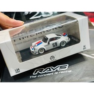 Model Car Timemicro Porsche 964 RWB Brumos Racing #59 Scale 1:64 โมเดลรถยนต์ รถของเล่น ของขวัญ ของสะ