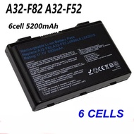 A32-F82 A32-F52 6cell 5200mAh Laptop Battery For Asus F52 F82 K40 K50 K51 K60 K61 K70 P50 P81 PR079 