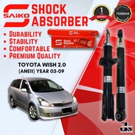 SAIKO ORIGINAL TOYOTA WISH 2.0 ANE11  Shock Absorber FRONT & REAR DEPAN & BELAKANG
