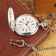COD pocket watch vintage watch Quartz Pocket Watch Numeral To My Son Love Roman Round Display Vintage with Gift Box