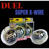 Duel x8 super x-wire 300m braided fishing line