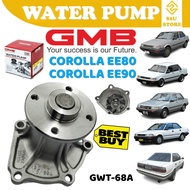 S2U Original GMB Water Pump Toyota Corolla EE80 EE90 EE100 GWT-68A 16100-09105