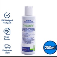 Shampo/Shampoo/Sampo Virbac Sebazole Dog/Cat 250ml 250 ml - Shampo Kucing dan anjing