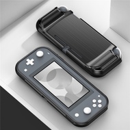 เคส TPU คาร์บอนไฟเบอร์ผิวสัมผัสแปรงสำหรับ Nintendo Switch Lite