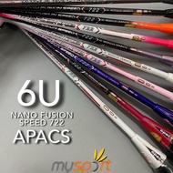 Apacs Nano Fusion Speed 722 Commander Invander 5000 Badminton Racket