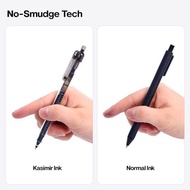 Kasimir Large Capacity Gel Ink Pen-Super Long Writing Black Pen Over 1 Mile, 0.5mm Quick-Drying Ball