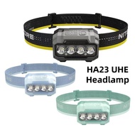 Nitecore HA23 UHE 600 Lumens Ultra Light Weight Headlamp 3 Color Temperatures 超轻头灯