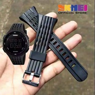 SKMEI 1219 RUBBER STRAP TALI JAM TANGAN SKMEI 1219 TALI JAM SKMEI 1219
