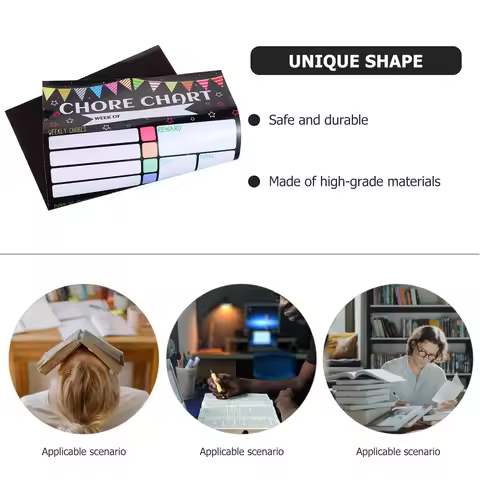 Magnetic Patch Chore Chart Self-Discipline Table Reward Behavior Chart For Kids Home School Decorati