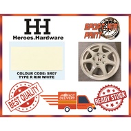 AOTO SPORT RIM PAINT SR07 TYPE R RIM WHITE
