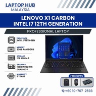 Lenovo ThinkPad X1 Carbon Gen 10 i7 12th Gen 14" Laptop 32GB RAM DDR5 1TB SSD Windows 11 Pro Ultrabo