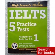 194 English books IELTS 5 Practice Tests, Academic Set 1: Tests No. 1-5 (High Scorer's Choice) (Volu