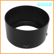 OUIUB ET-77 Camera Lens Hood Shade Reversible Lens Hood Replacement Suitable for Canon RF 85mm F2 Macro IS Lens WEHTR