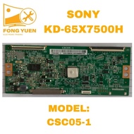 KD-65X7500H SONY 65" TV TCON BOARD KD65X7500H