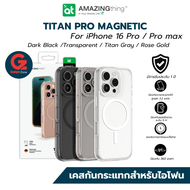 AMAZINGthing รุ่น Titan Pro Mag Collection เคสสำหรับ iPhone 16 l 15 Series กันกระแทก 3.2 เมตร