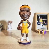 🔥籃球迷必備🔥LeBron James #6 NBA Bobblehead Figure 手辦 模型 搖頭 公仔 人偶玩具20cm高