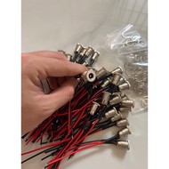 DC 099 stainless steel female Jack - awg 2.1 wire