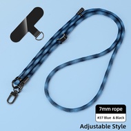 ZUZG Long Crossbody Phone Lanyard Phone Adjustable Neck Strap 7mm Anti Loss Strap For iPhone Samsung