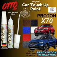 [PROTON X70] Original Touch Up Paint🌈OTTO Touch Up Paint Pen+Brush 2in1✏️~Scratch repair, calar