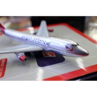 1/400 Airplane Model 747-200 VIRGIN VIRGIN Airplane Boeing Guest Airplane Alloy Airplane Model Airpl