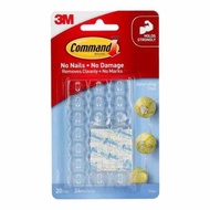 3M Command 17026CLR Clear Decorating Clips 3M Hook 3m Command Hook 3m Wall Hook , 20 Clips/Pack