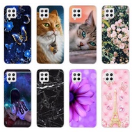 Samsung Galaxy A42 5G Phone Case Flower Printed Casing Samsung A42 A 42 SM-A426B Soft Silicone TPU C