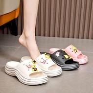 2023 New Slippers Women's Platform Coros Shoes Women's Outdoor Summer Tide Non Slip Spaceman Muffin Beach Sandals