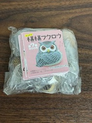 全新絕版 福福 扭蛋一套 貓頭鷹 雀仔 小鳥