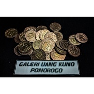 " mahar 10 rupiah tabanas kuning 1974 KINCLONG/ ASLI / DETAIL BAGUS