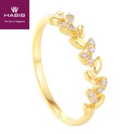 HABIB Round Diamond Ring in 375/9K Yellow Gold 260770421(YG)