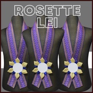 ◝ ➭ Rosette Lei Garland Gold Edition for VIPs, Guests, or as Welcome Lei