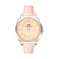 นาฬิกาข้อมือ COACH 14503981 Boyfriend Women's Pink Leather Strap Gold Watch[14503981-MA]