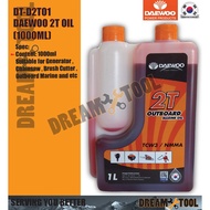 *MINYAK 2T MESIN RUMPUT/CHAIN SAW*  Daewoo/Ogawa 2T Oil (1 Liter) *MESIN RUMPUT/CHAINSAW*