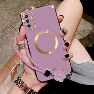 Casing samsung a24 4g samsung a34 5g samsung a54 5g samsung a74 5g phone case Softcase Electroplated
