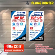 Ambil Promonya  >>  Spanduk banner konter hp pulsa kuota murah