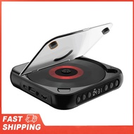CD Player Portable BT Music Player CD Runner with Dustproof Cover 6 Modes A-B Repeat Timer Remote Co
