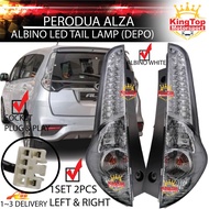 Depo Alza SE (09-20)Tail Lamp/Lampu Belakang/Back Light White/Albino White/ - BRAND DEPO