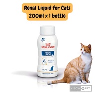Royal Canin Renal Liquid for Cats 200ml x 1 bottle