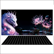 3d Glue Decal Painting, Aquarium Fish Tank Sticker Painting, Arowana Fish Tank