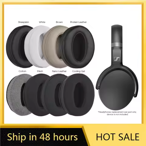 Replacement Earpads For Sennheiser HD 4.50BT HD4.50BTNC Headphones Ear Pads HD 450BT 4.40BT HD4.40BT